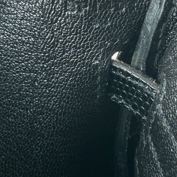 Hermes Black Lizard & Palladium Hardware Birkin 25 - Picture 8 of 8